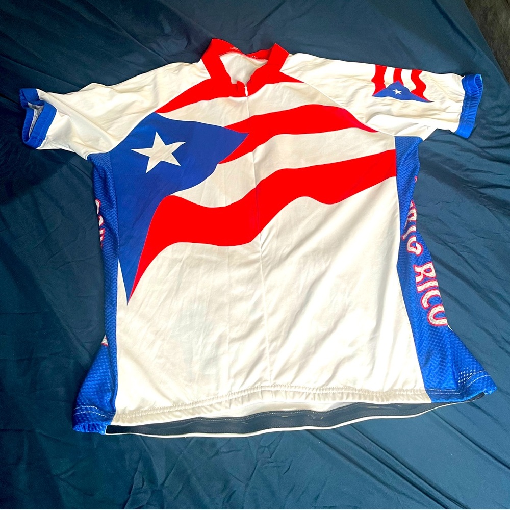 Puerto Rico Cycling Jersey (Men’s 2XL)